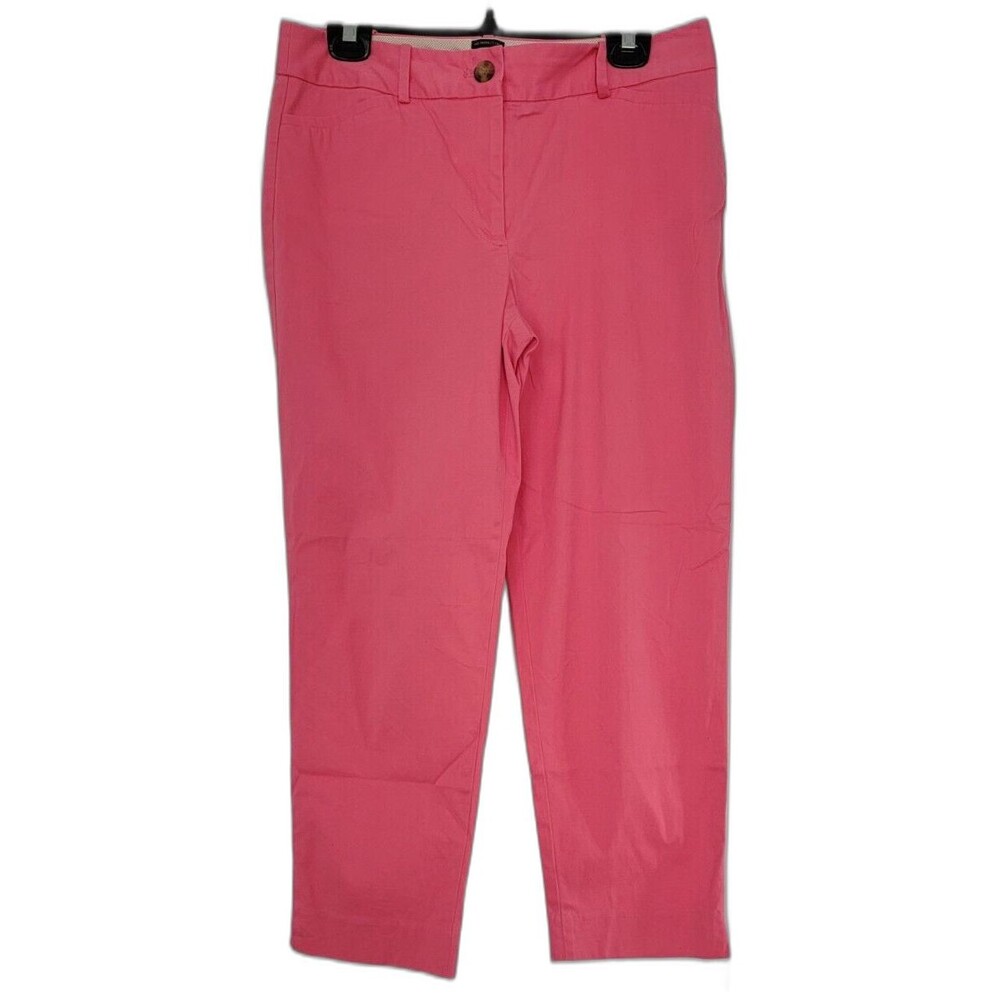 Talbots Women's Melon Pants  The Perfect Crop Ankle Pants 8